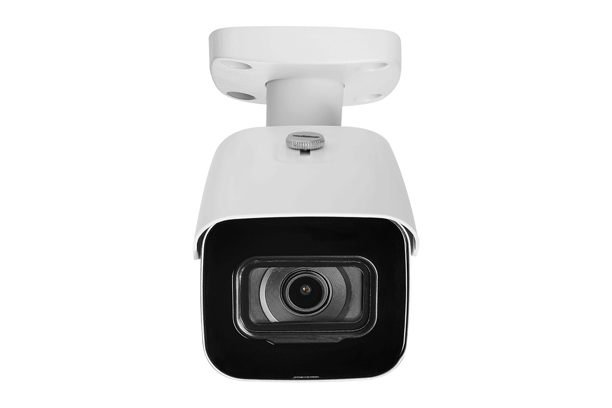 Lorex 4K (16 Camera Capable) 4TB Wired NVR System with 4 Nocturnal 3 Motorized Varifocal Lens Cameras and 4 IP Security Cameras