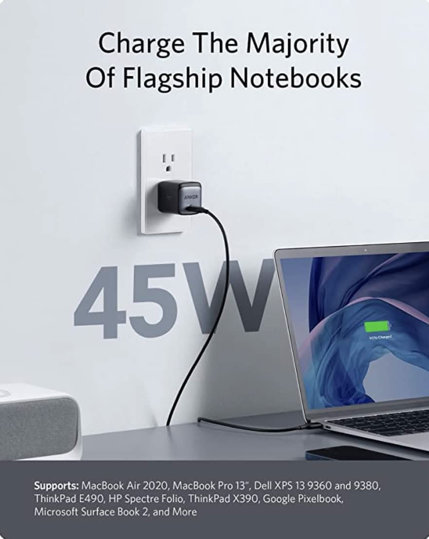 Anker 713 USB C Charger(Nano II 45W)