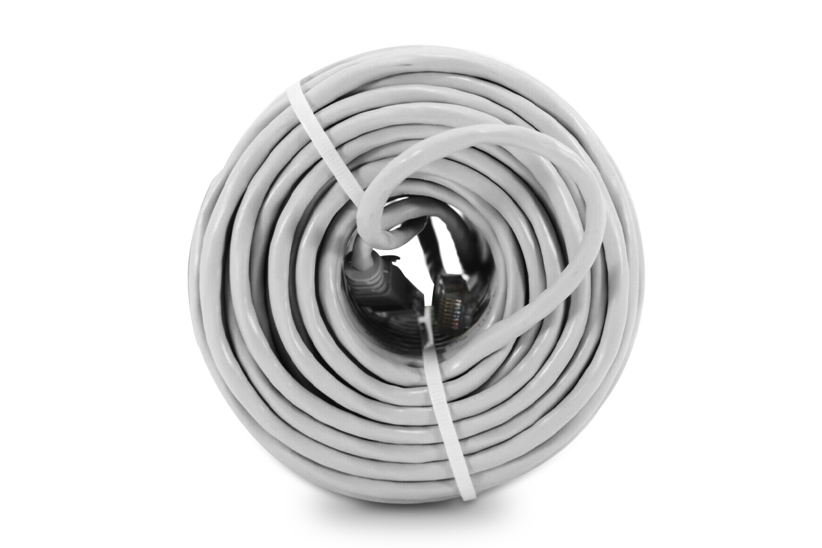 60ft Cat5e Network Ethernet Cable for IP Security Cameras