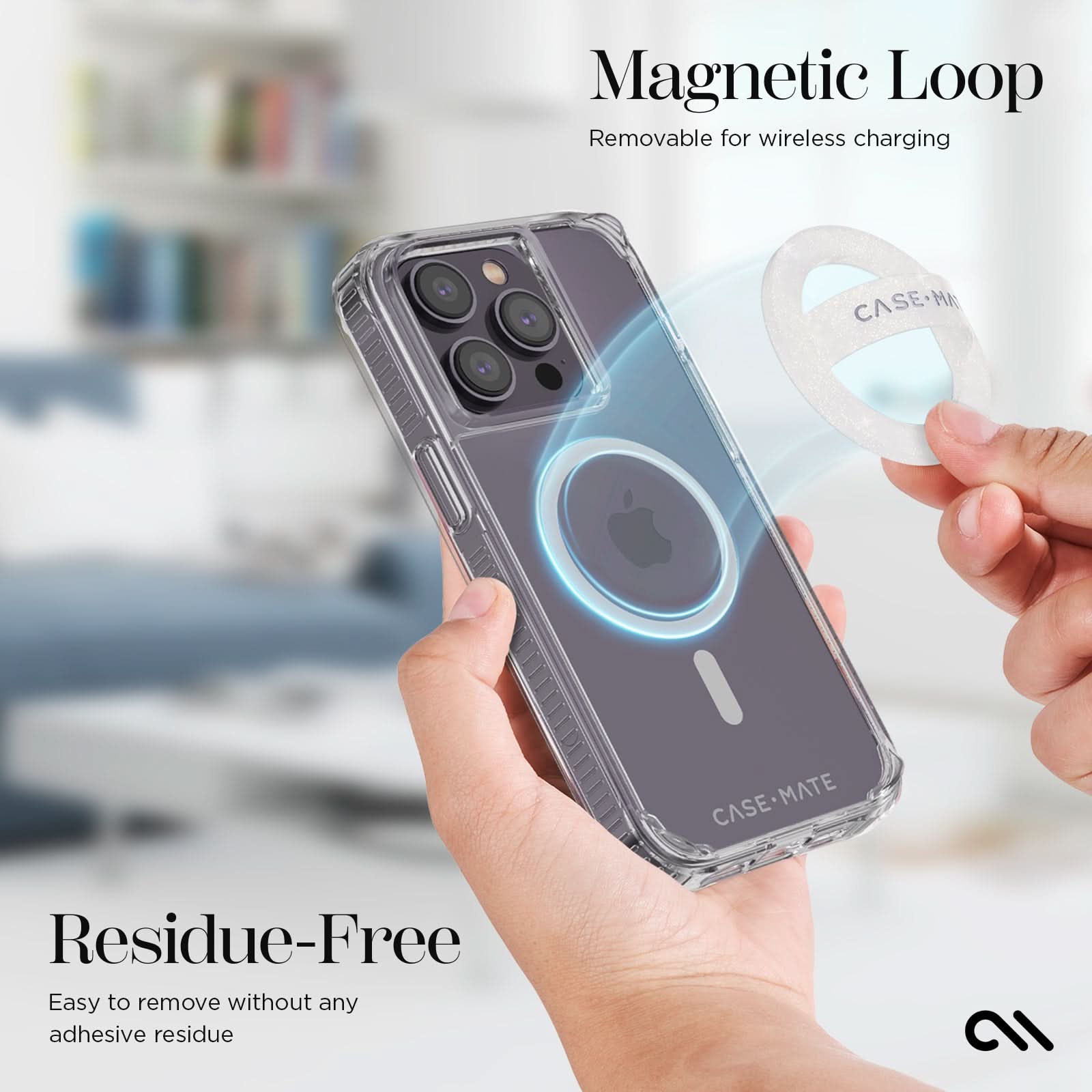 MagSafe Loop Grip 3 Pack (Black, Purple, Sparkle)