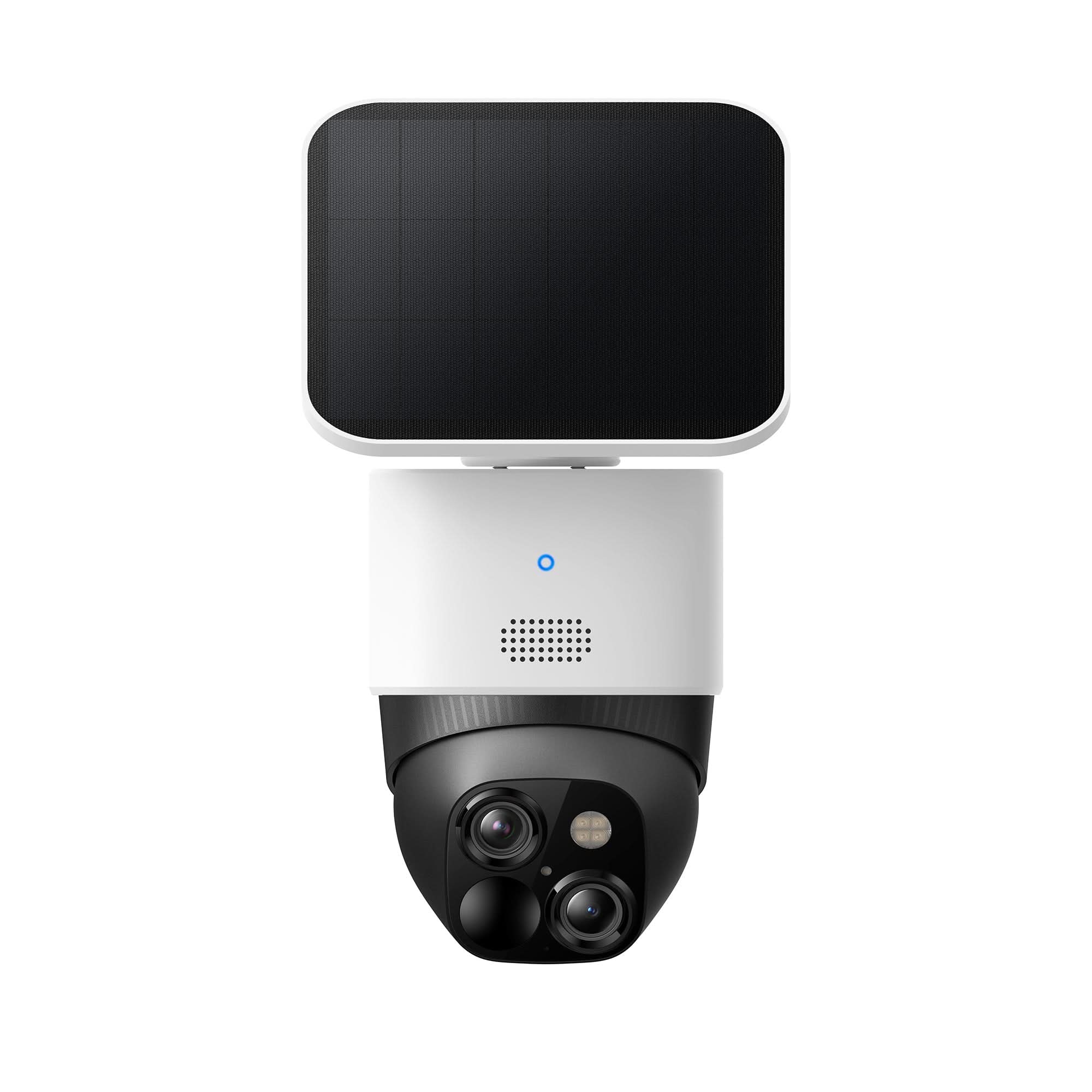 eufy Security P&T Solar Cam and Indoor Cam with Video Smart Lock Bundle