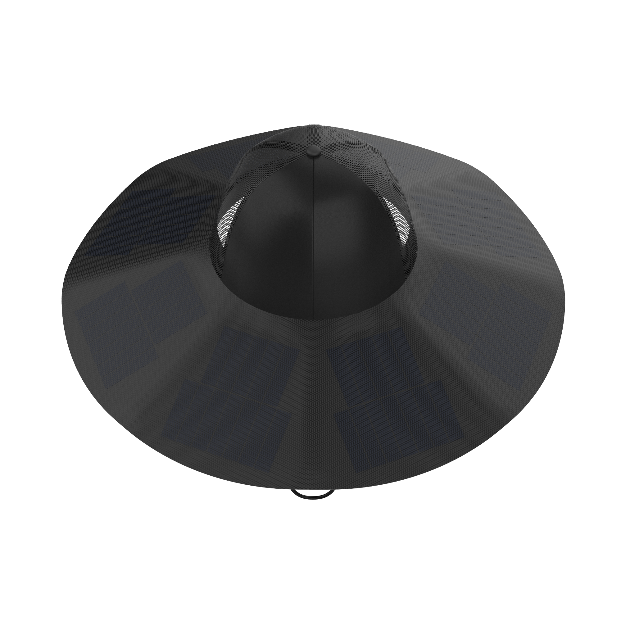 EcoFlow Solar Power Hat, Solar Charging Bucket Fishing Hat