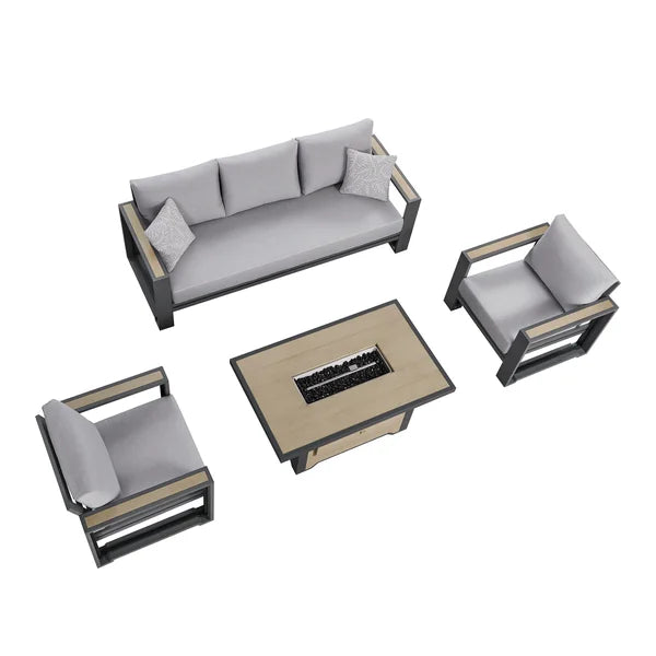 Collins 4-piece Patio Conversation Set