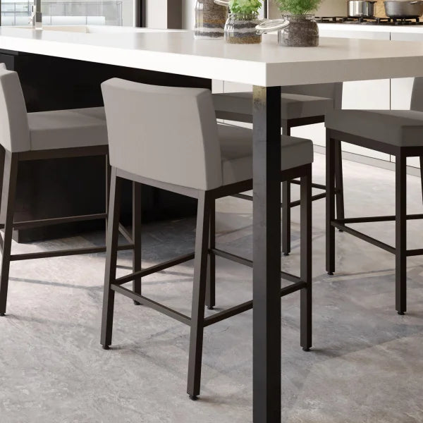 Amisco Fairfield Cream Bar or Counter Stool