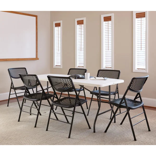 Flex Mesh Folding Chair, 4-pack