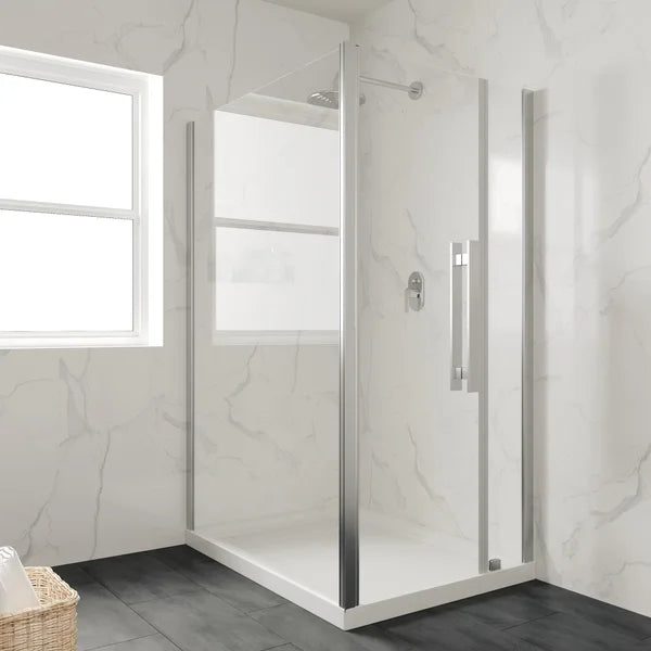 OVE Decors Adena Acrylic Shower Base in White
