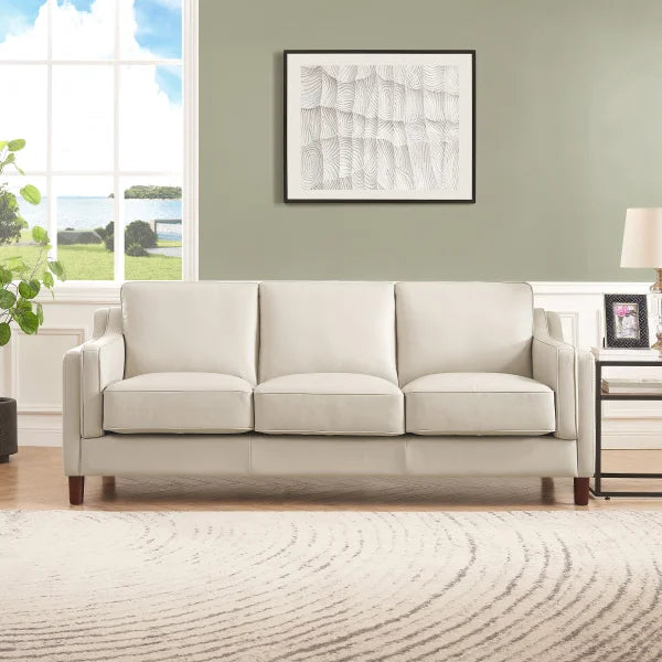 Prospera Home Dobson Top Grain Leather 3-piece Living Room Set