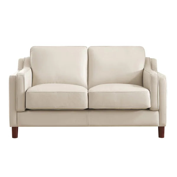 Prospera Home Dobson Top Grain Leather Sofa and Loveseat