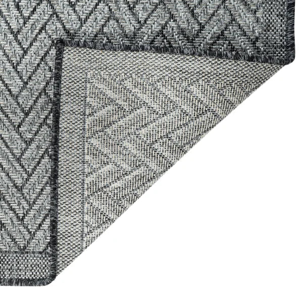 Viana Capri Collection Braided Tweed Indoor/Outdoor Area Rug