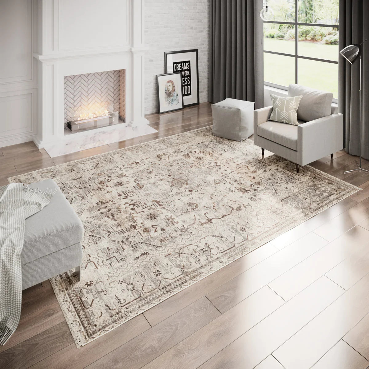 Viana Patina Collection Indoor Area Rug
