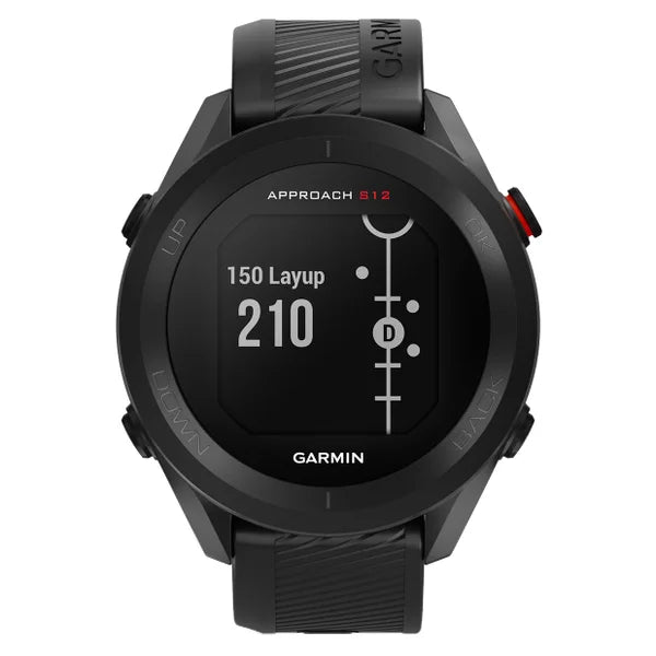 Garmin Approach S12 GPS Golf Watch, Includes USB-C and USB-A Charging Cables