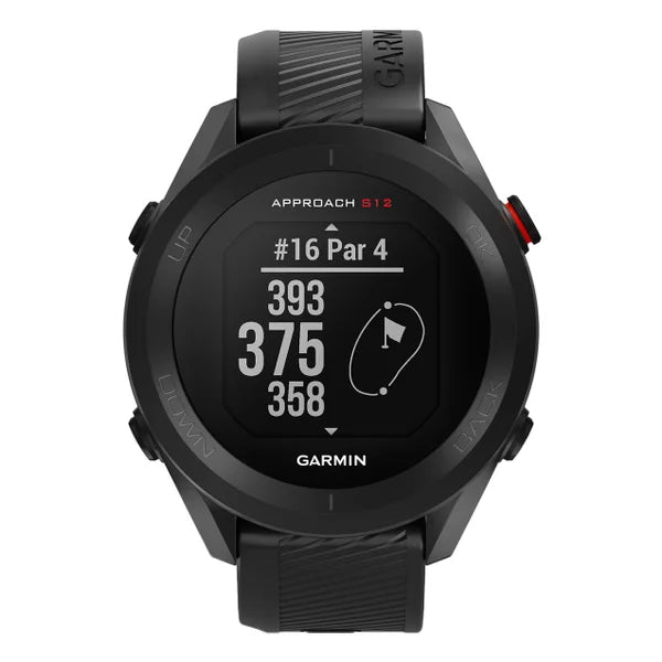 Garmin Approach S12 GPS Golf Watch, Includes USB-C and USB-A Charging Cables