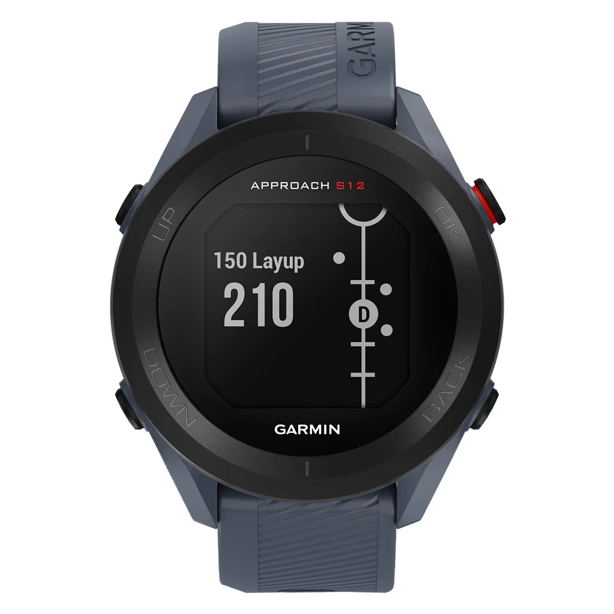 Garmin Approach S12 GPS Golf Watch, Includes USB-C and USB-A Charging Cables