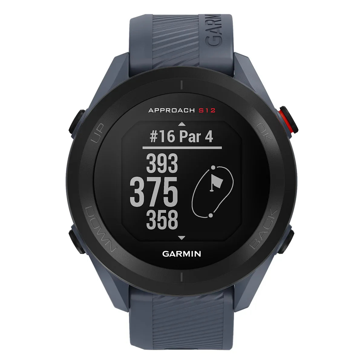 Garmin Approach S12 GPS Golf Watch, Includes USB-C and USB-A Charging Cables