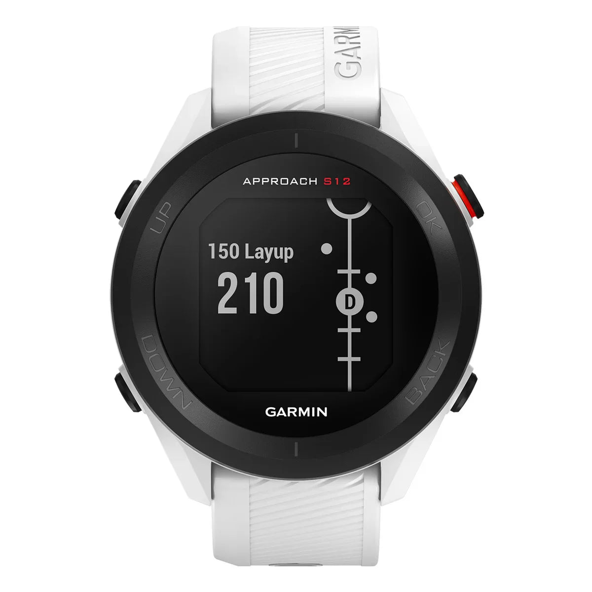 Garmin Approach S12 GPS Golf Watch, Includes USB-C and USB-A Charging Cables