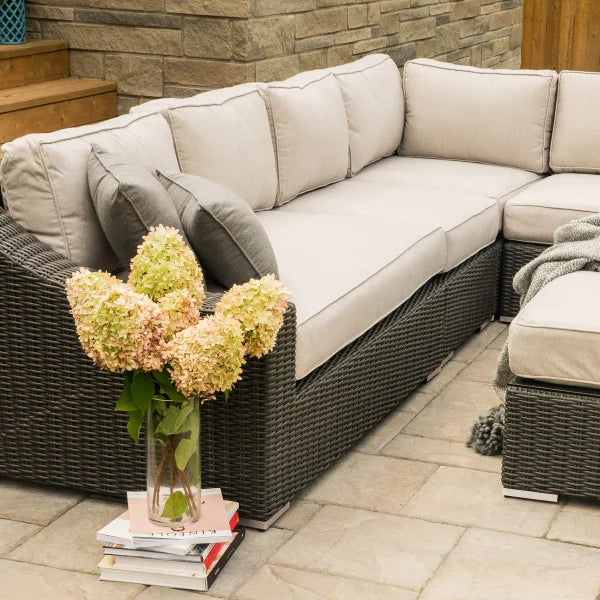 Tuscan 5-piece Patio Sectional Conversation Set