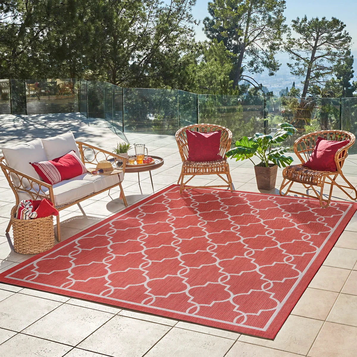 Gertmenian Naples Collection Tremont Indoor/Outdoor Area Rug