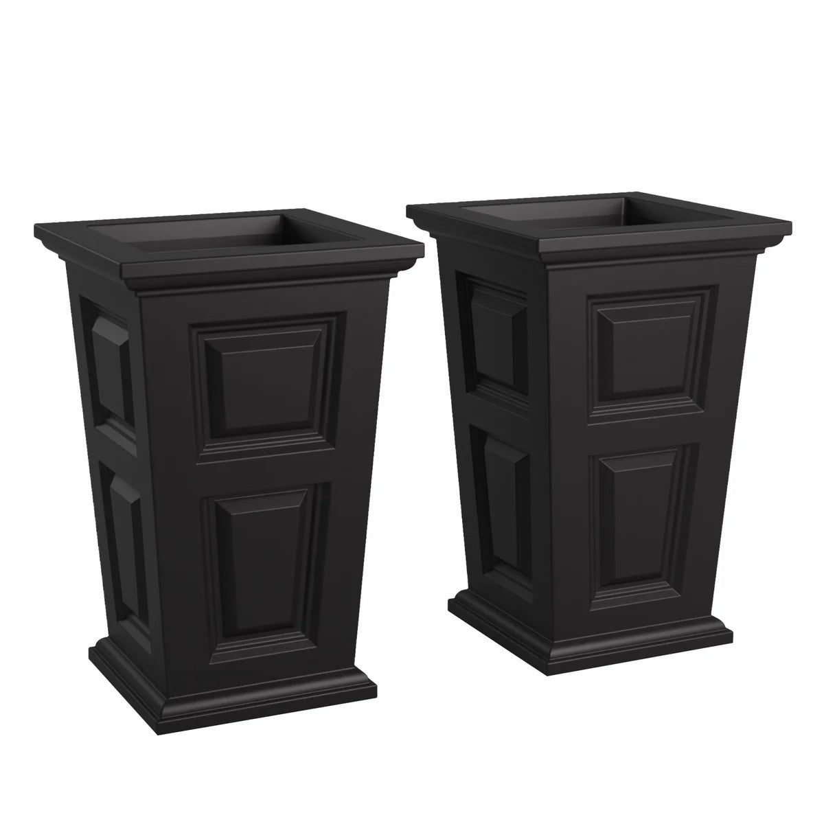 Wyndham 24 in. Tall Planter, 2-pack