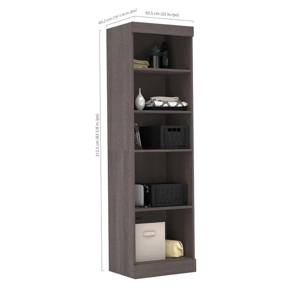 Bestar Boutique Corner Closet