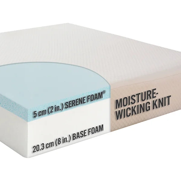 Comfort Tech Serene Medium Foam King Mattress