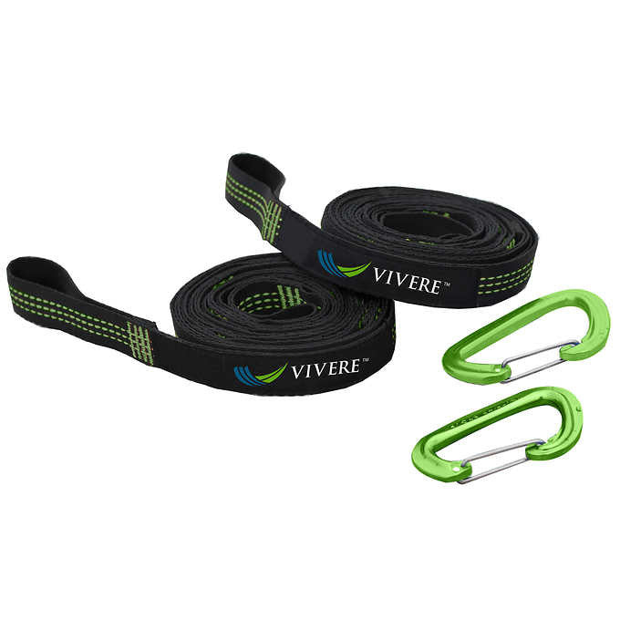 Vivere Double Parachute Hammock and Ultra-lite Tree Straps