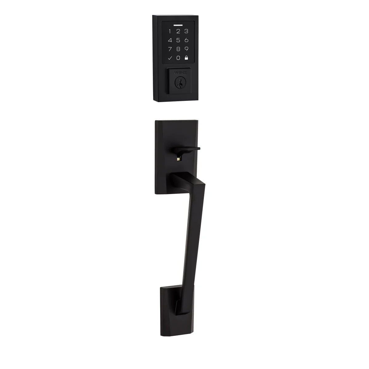 Weiser Camino Handleset with Smartcode Touchpad Electronic Deadbolt