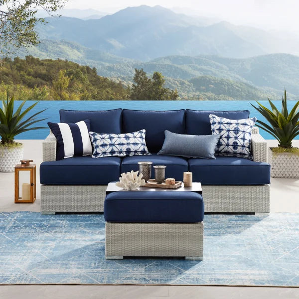 Milano 4-piece Patio Sectional Conversation Set