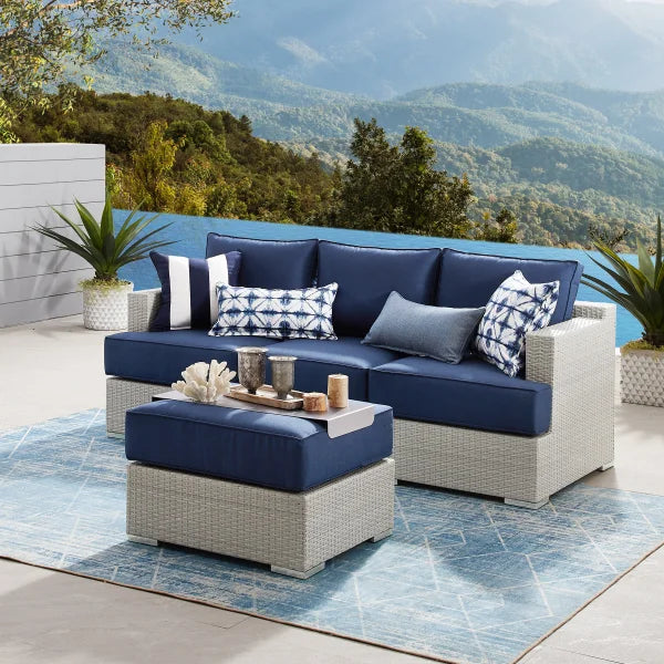Milano 4-piece Patio Sectional Conversation Set