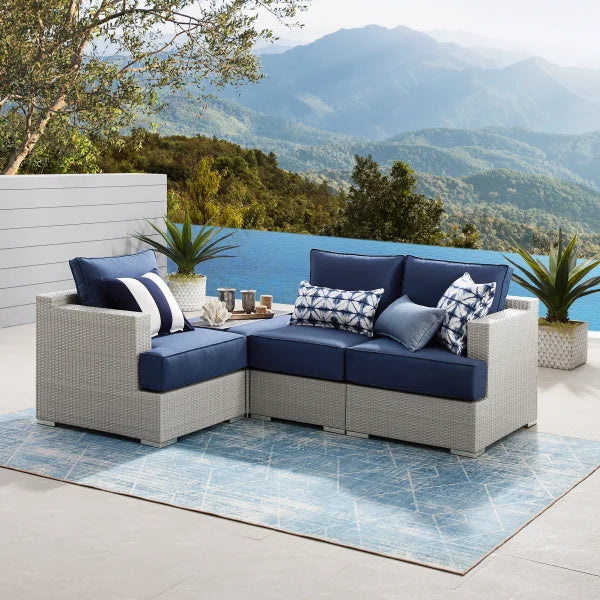 Milano 4-piece Patio Sectional Conversation Set