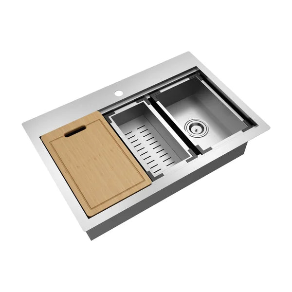 American Standard Chive Single Kitchen Sink Work Station