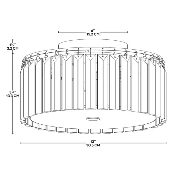 Bazz Gatsby LED Flush-mount Ceiling Light