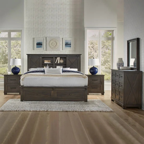Alpine Ridge 5-piece Solid Pine King Bedroom Set