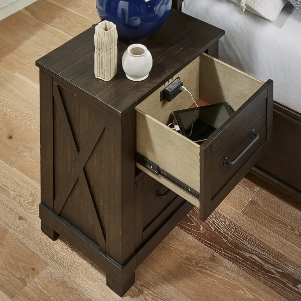 Alpine Ridge 5-piece Solid Pine King Bedroom Set