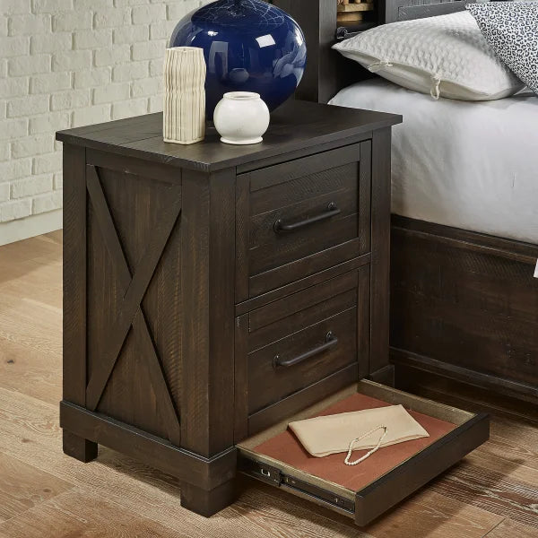 Alpine Ridge 5-piece Solid Pine King Bedroom Set
