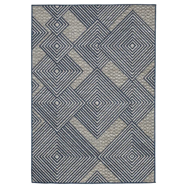 Viana Madrid Collection Harlequin Indoor/Outdoor Area Rug