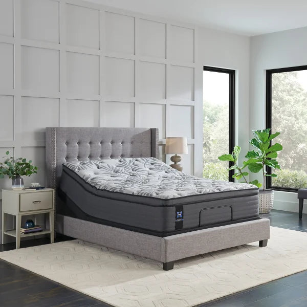 Sealy Posturepedic Clara Sunset Firm Queen Mattress with Adjustable Base