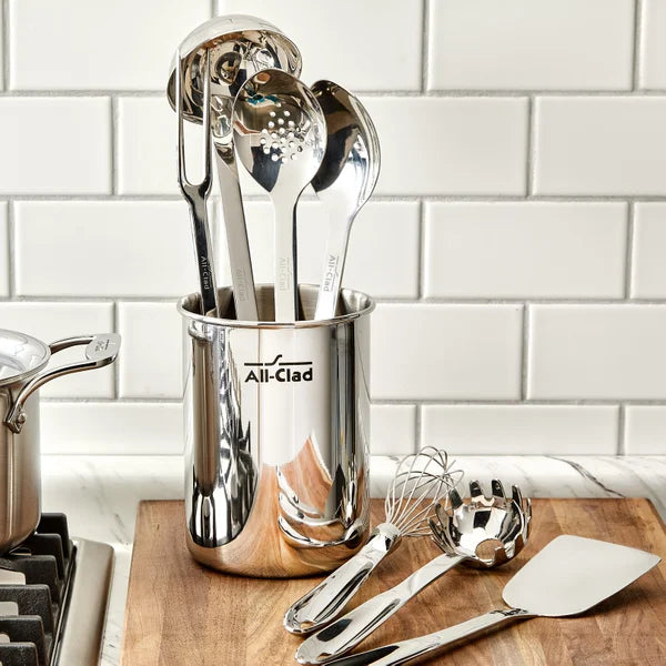 All-Clad Stainless Steel Kitchen Utensil Set, 8-piece