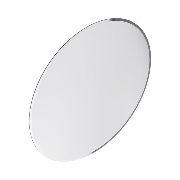 Appollo Avia Modern 76.2 cm (30 in.) Round Frameless Beveled Mirror