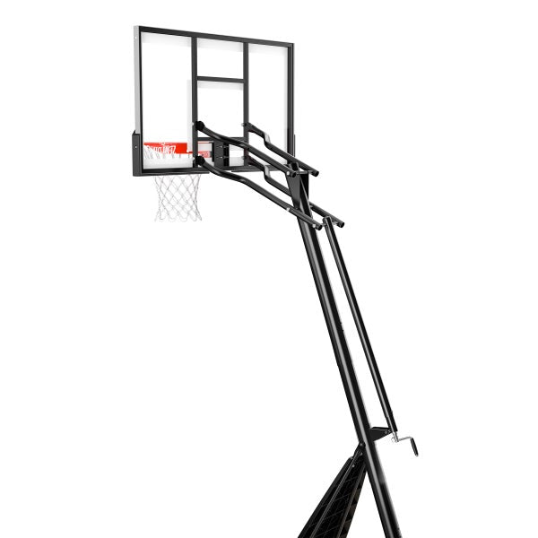 Spalding 137 cm (54-in.) Glass Ultimate Hybrid Portable Basketball System