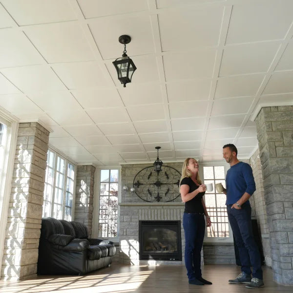 SnapClip Suspended Ceiling System (64 sq. ft.)