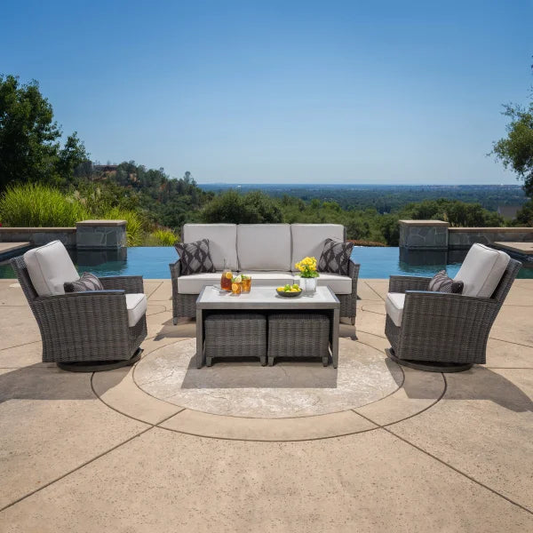 Vineyard 6-piece Patio Conversation Set