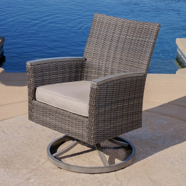 Vineyard 9-piece Patio Dining Set with Fire Table