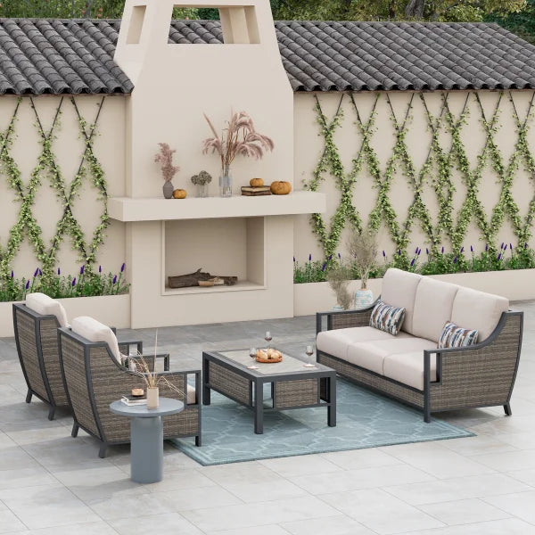 Granada 4-piece Patio Conversation Set