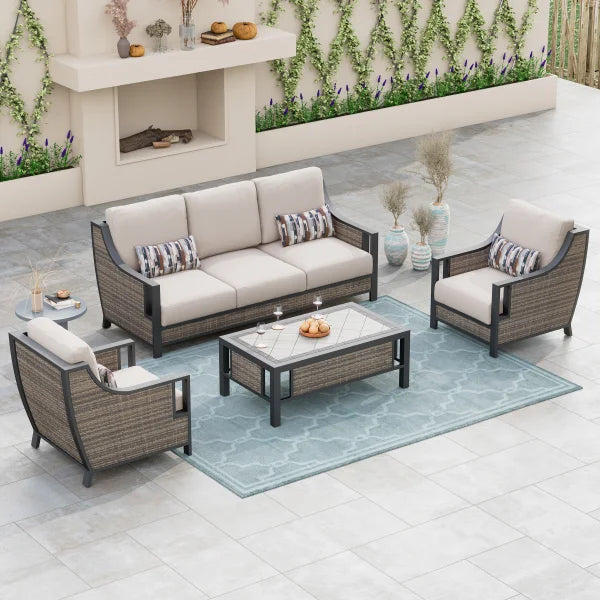 Granada 4-piece Patio Conversation Set