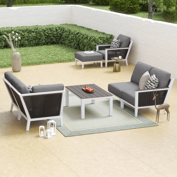 Valencia 7-piece Patio Sectional Conversation Set