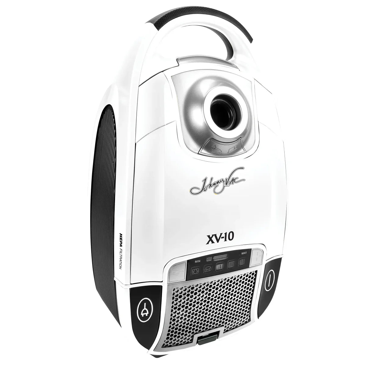 Johnny Vac Canister Vacuum with Carpet and Floor Brush