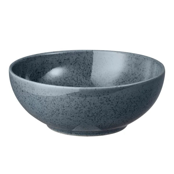 Denby Dark Grey Speckle Stoneware Dinnerware Set, 12-piece