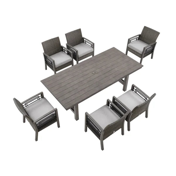 Austin II 7-piece Patio Dining Set