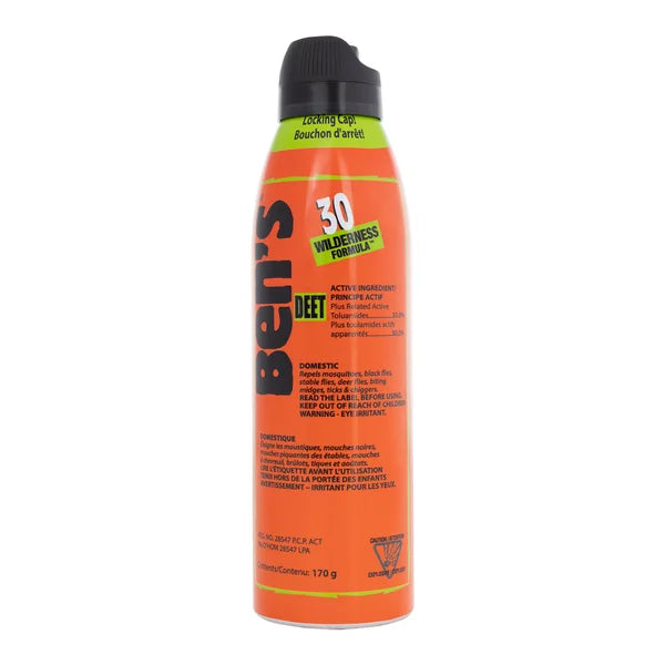 Ben's 30 Tick & Insect Repellent, 3 x 170 g