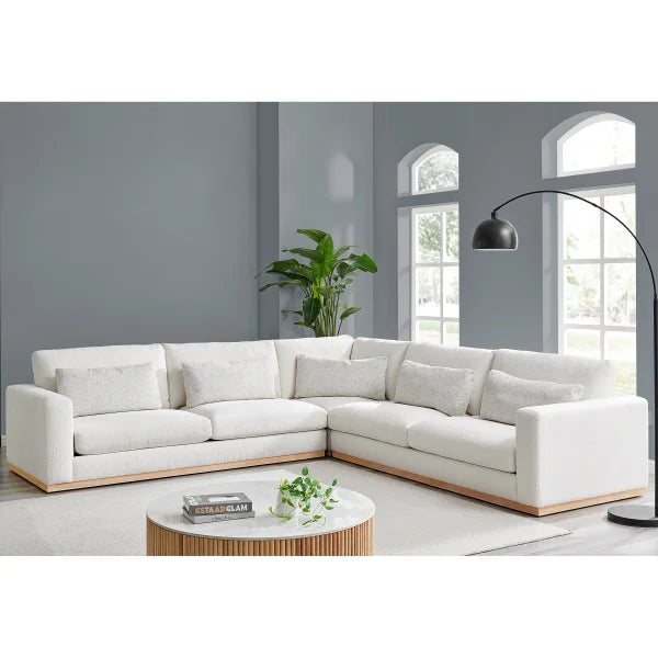 Utah 3-piece Fabric Sectional